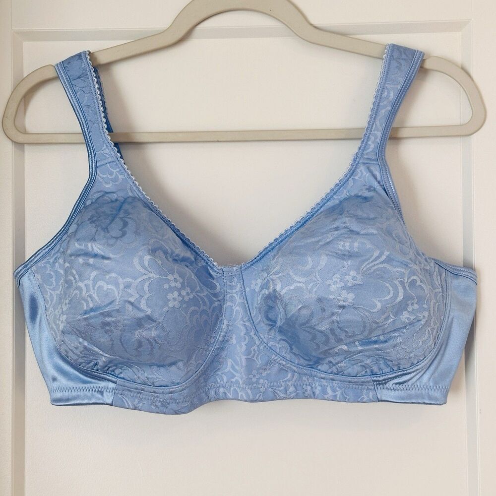 Womens Wirefree Bra Playtex 18 Hour Original Comfort Strap Lingerie TruSUPPORT